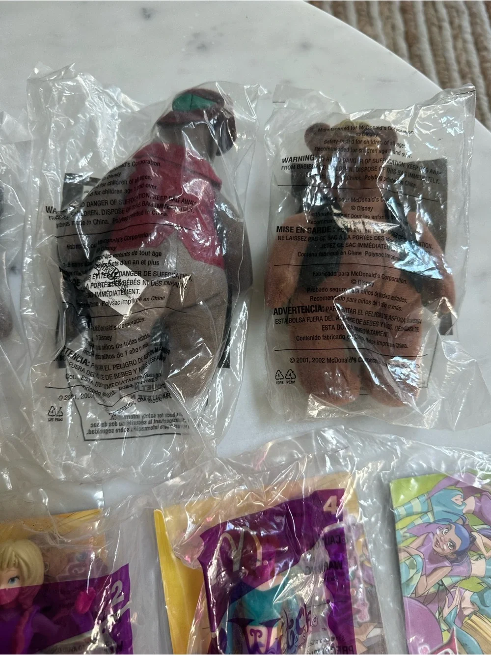 Vintage Disney’s the W.i.t.c.h., Narnia, & Country Bears McDonald's Toys